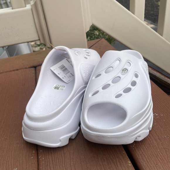 NWT ADIDAS by STELLA MCCARTNEY CLOG 8 Women's Platform Open Toe Slip On NEW - Picture 3 of 12